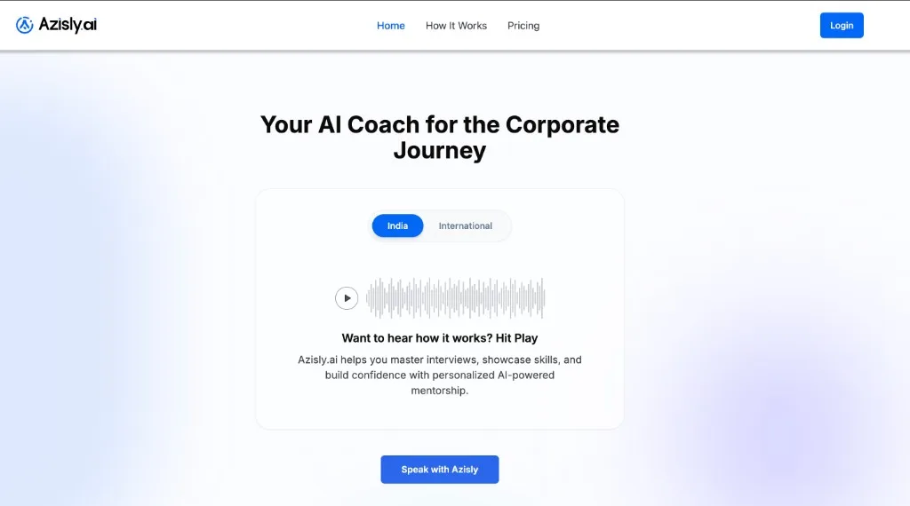 Azisly.ai preview